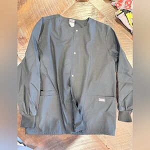 Cherokee Black Snap-Front Lightweight Jacket